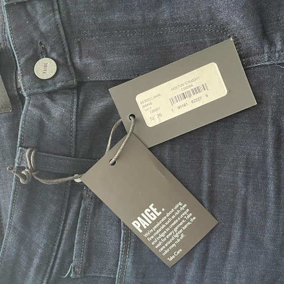 PAIGE Hoxton Straight Jean in Cinema - Picture 8 of 9